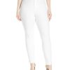 Clothing * | Jeans Nic+Zoe Women'S Petite Size Knit Denim Paper White