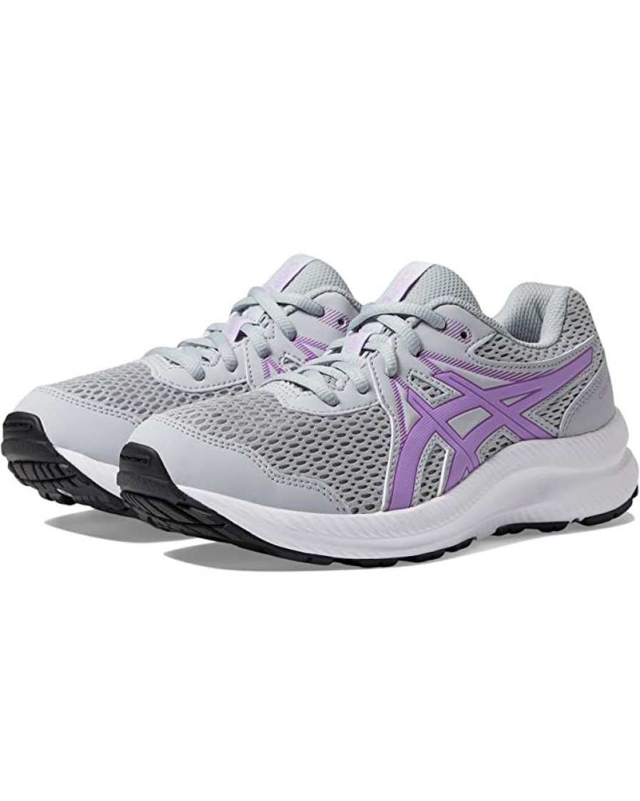 Shoes * | Asics Kids Contend 7 Gs (Little Kid/Big Kid) | Sneakers & Athletic Shoes Piedmont Grey/Lavender Glow