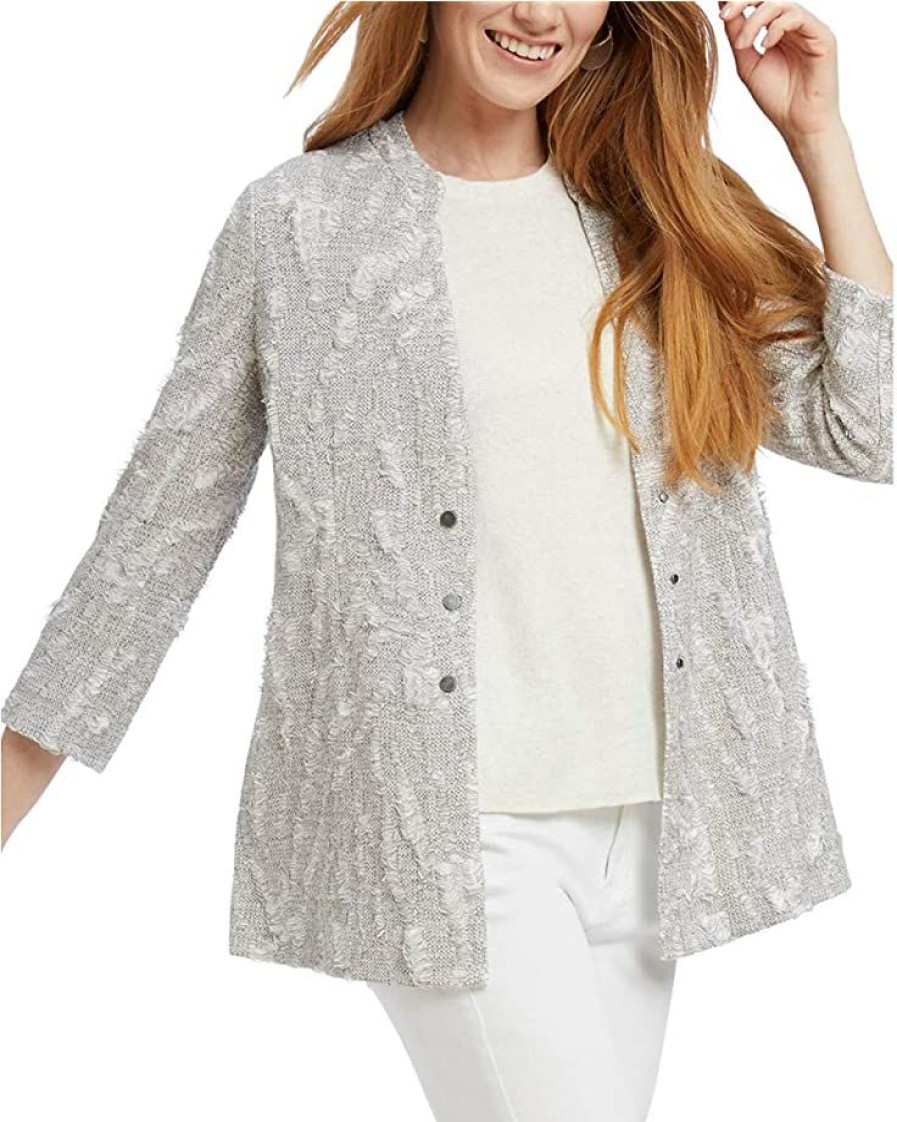 Clothing * | Coats & Outerwear Nic+Zoe Women'S Spanish Moss Blazer Multi