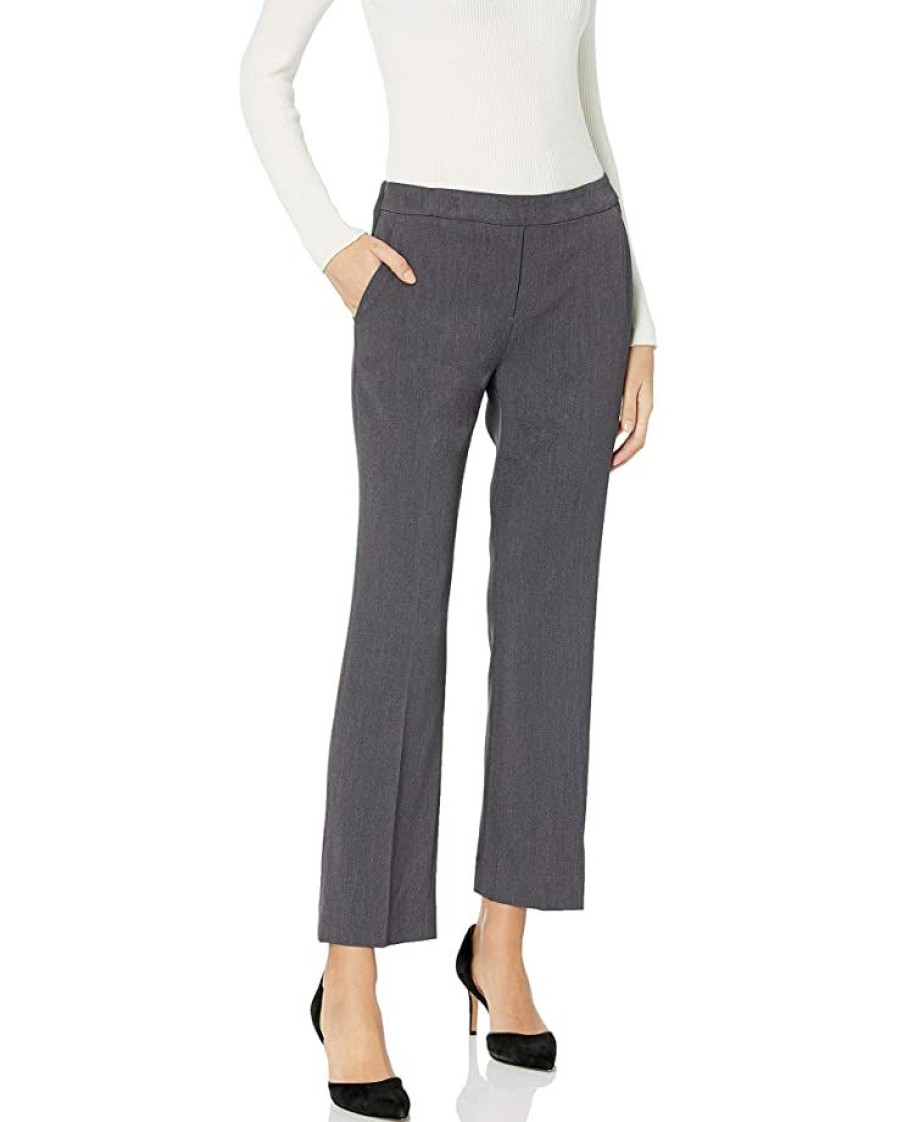 Clothing * | Pants Nic+Zoe Women'S Diving In Pant Grey Mix