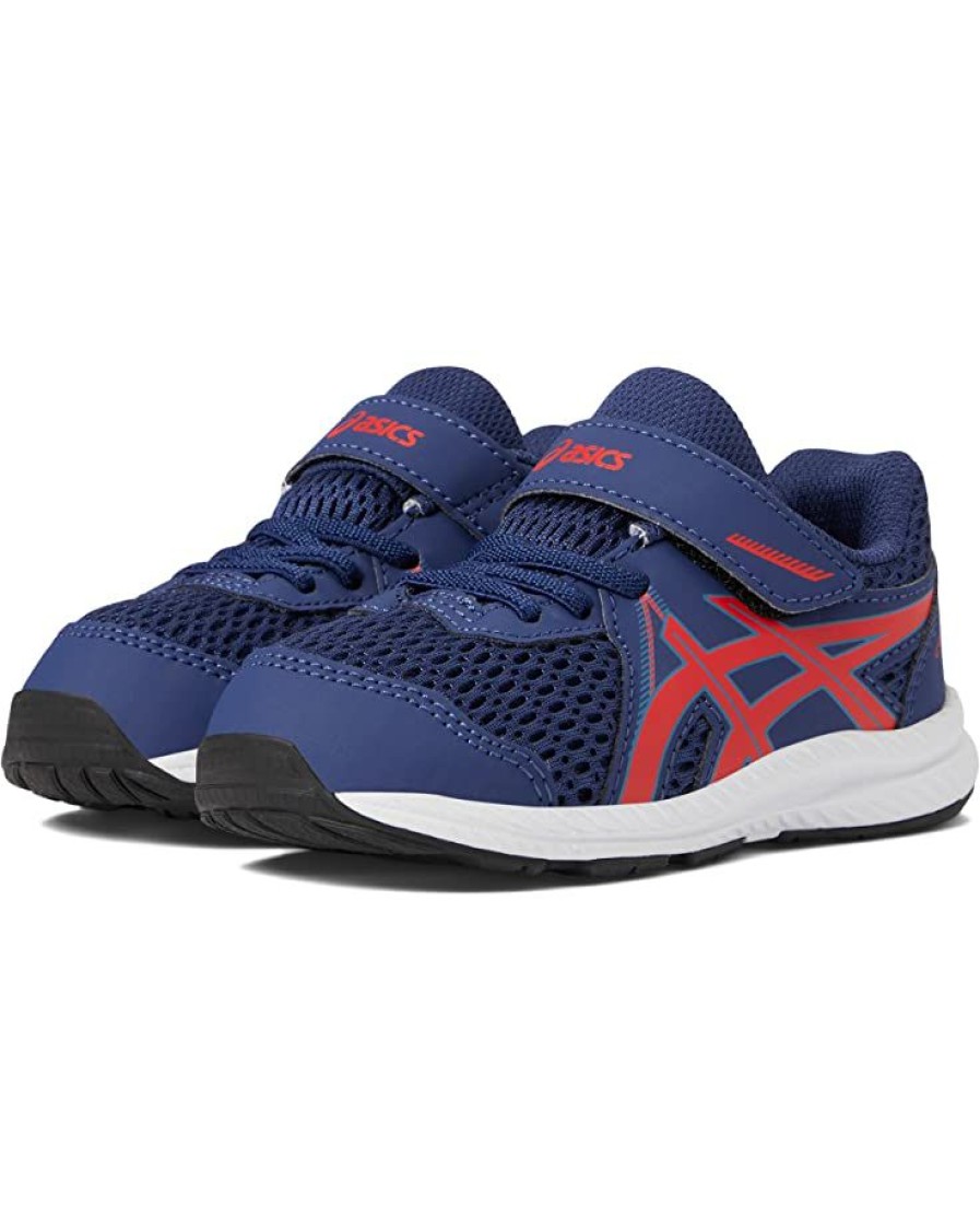 Shoes * | Asics Kids Contend 7 Ts (Toddler) | Sneakers & Athletic Shoes Deep Ocean/Classic Red