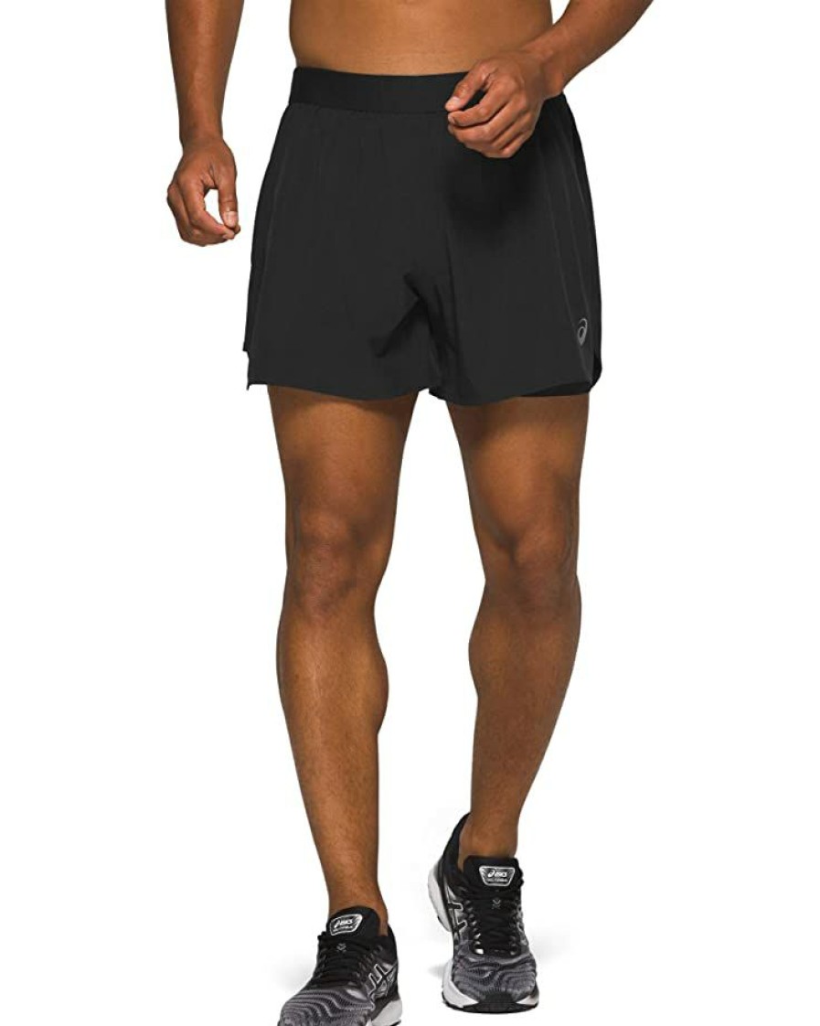 Clothing * | Asics Road 2-In-1 5 Shorts Performance Black