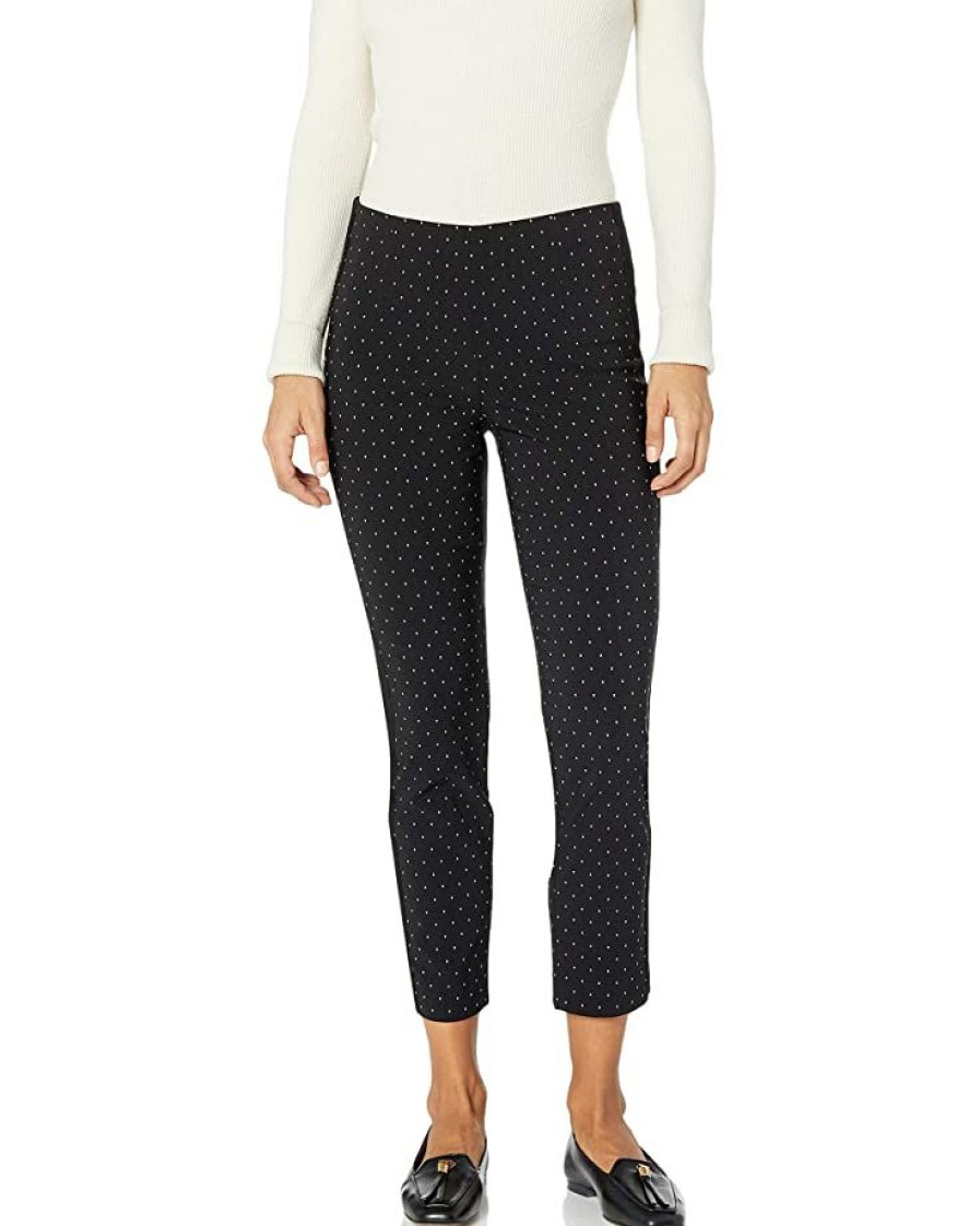 Clothing * | Nic+Zoe Women'S Petite Pants Black Onyx