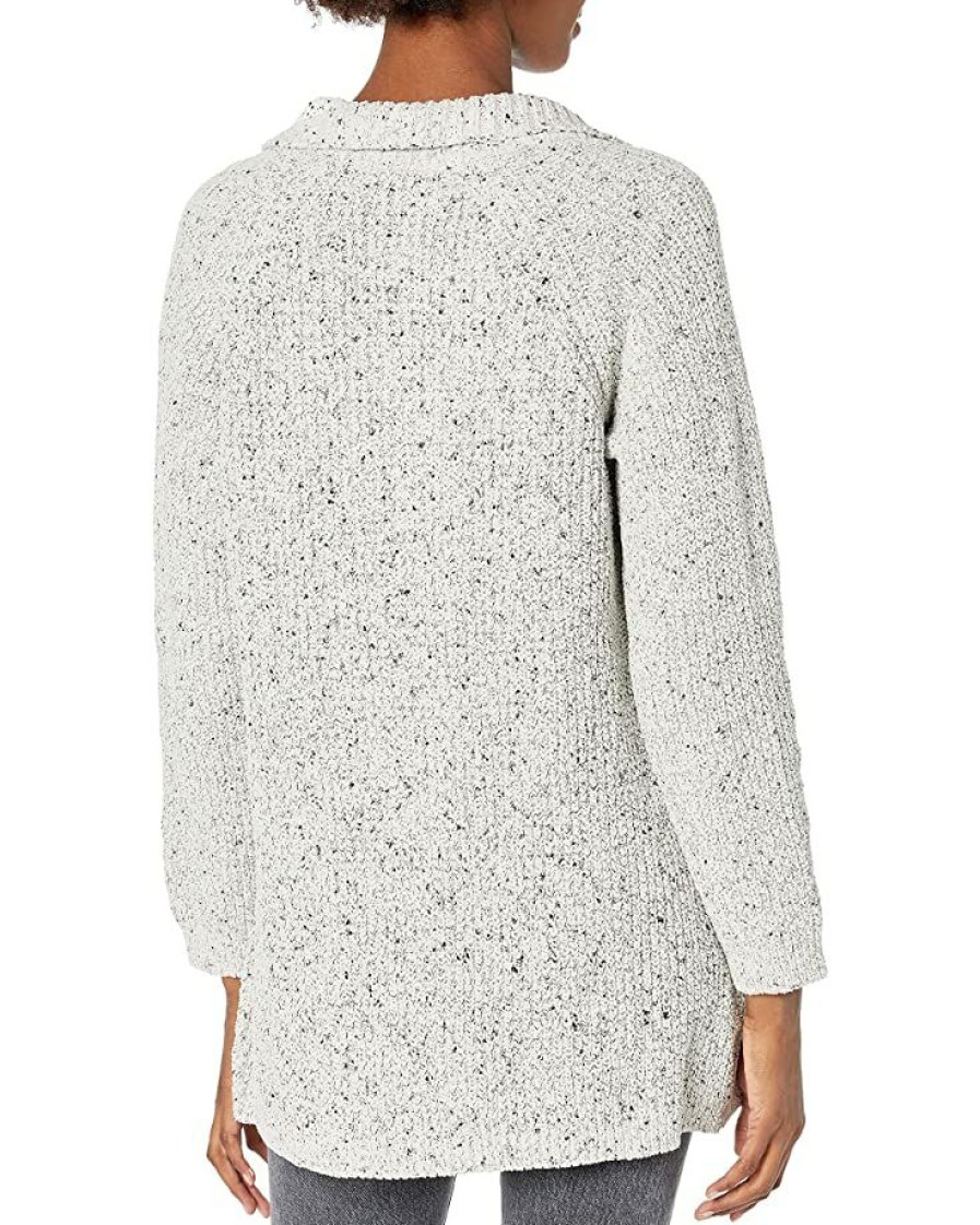 Clothing * | Sweaters Nic+Zoe Women'S Comfort Zone Cardigan Grey Mix