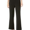 Clothing * | Nic+Zoe Pants Work It Wide Leg Trousers Black Onyx