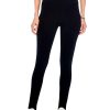 Clothing * | Nic+Zoe Pants Perfect Knit Leggings Black Onyx