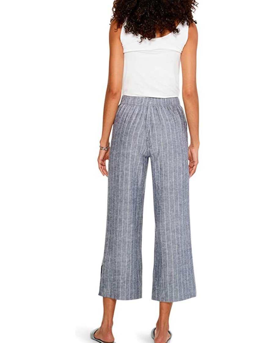 Clothing * | Nic+Zoe Central Park Wide-Leg Pants Indigo Multi