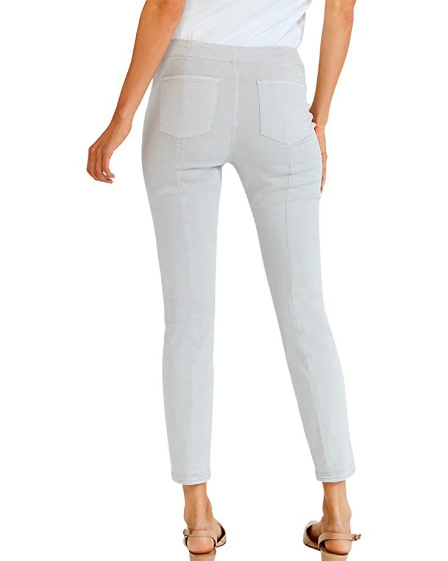 Clothing * | Nic+Zoe All Day Denim Jeans Cobblestone