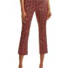 Clothing * | Pants Nic+Zoe Women'S Misses Cocktail Hour Pant Red Multi