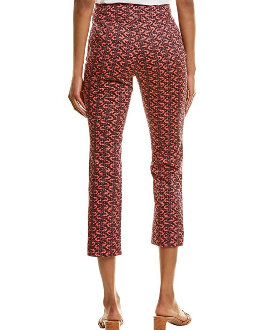 Clothing * | Pants Nic+Zoe Women'S Misses Cocktail Hour Pant Red Multi