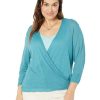 Clothing * | Nic+Zoe Sweaters Plus Size Four-Way Cardigan