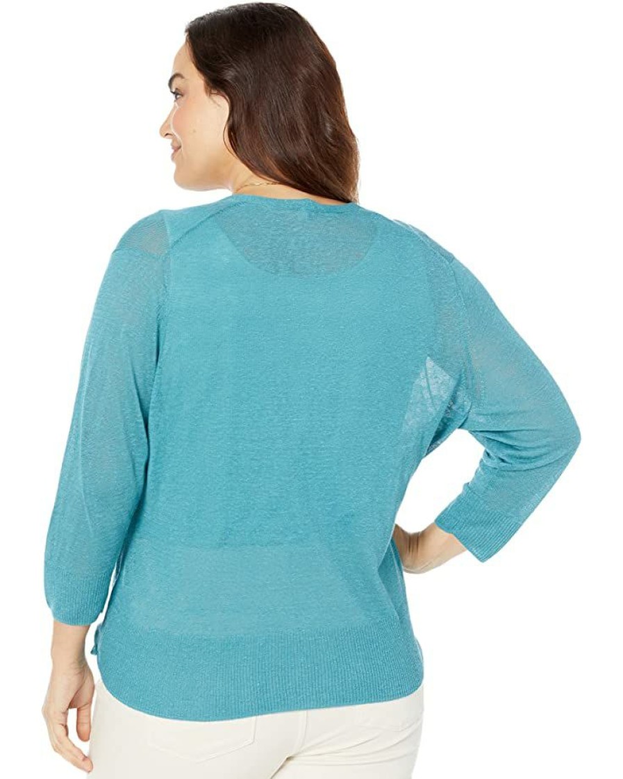 Clothing * | Nic+Zoe Sweaters Plus Size Four-Way Cardigan