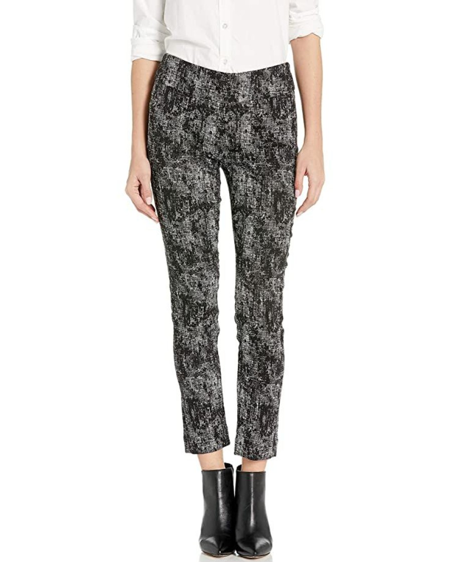 Clothing * | Pants Nic+Zoe Women'S Pant Black Multi