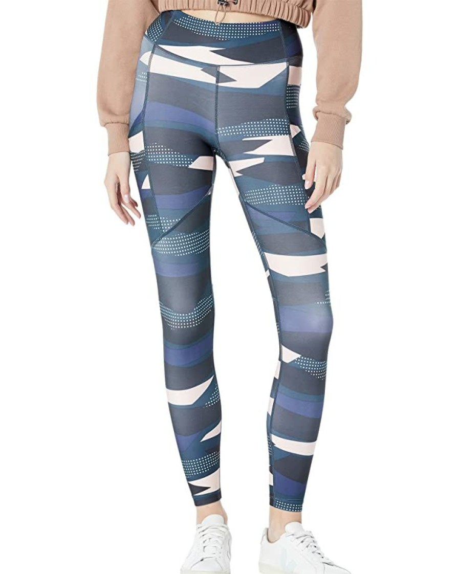 Clothing * | Asics New Strong 92 Printed Tights | Pants Breeze Print