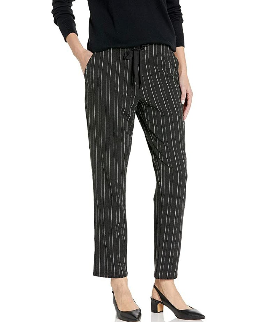 Clothing * | Pants Nic+Zoe Women'S Pant Black Multi