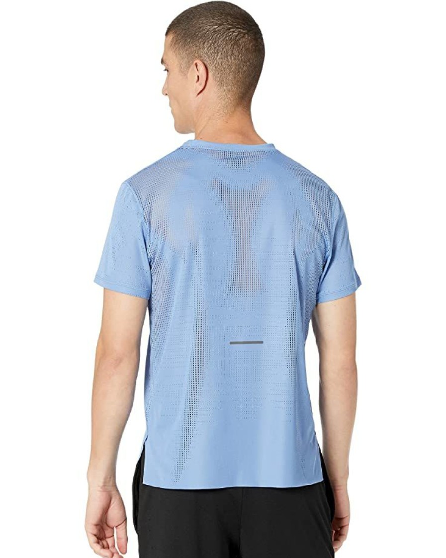 Clothing * | Asics Ventilate Actibreeze Short Sleeve Top | Shirts & Tops Blue Harmony