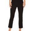 Clothing * | Nic+Zoe Cropped Wonderstretch Pants Black Onyx