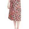 Clothing * | Skirts Nic+Zoe Women'S Santa Fe Skirt Red Multi