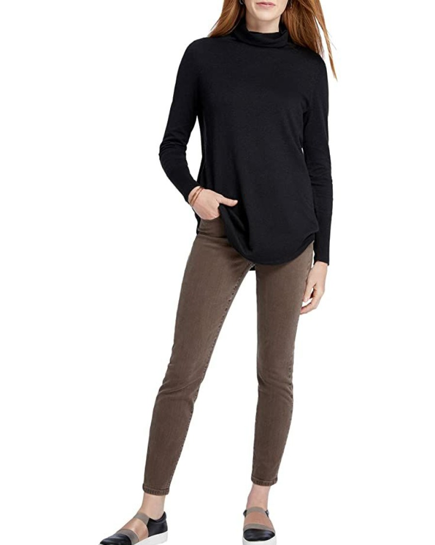 Clothing * | Nic+Zoe Sweaters Vital Turtleneck