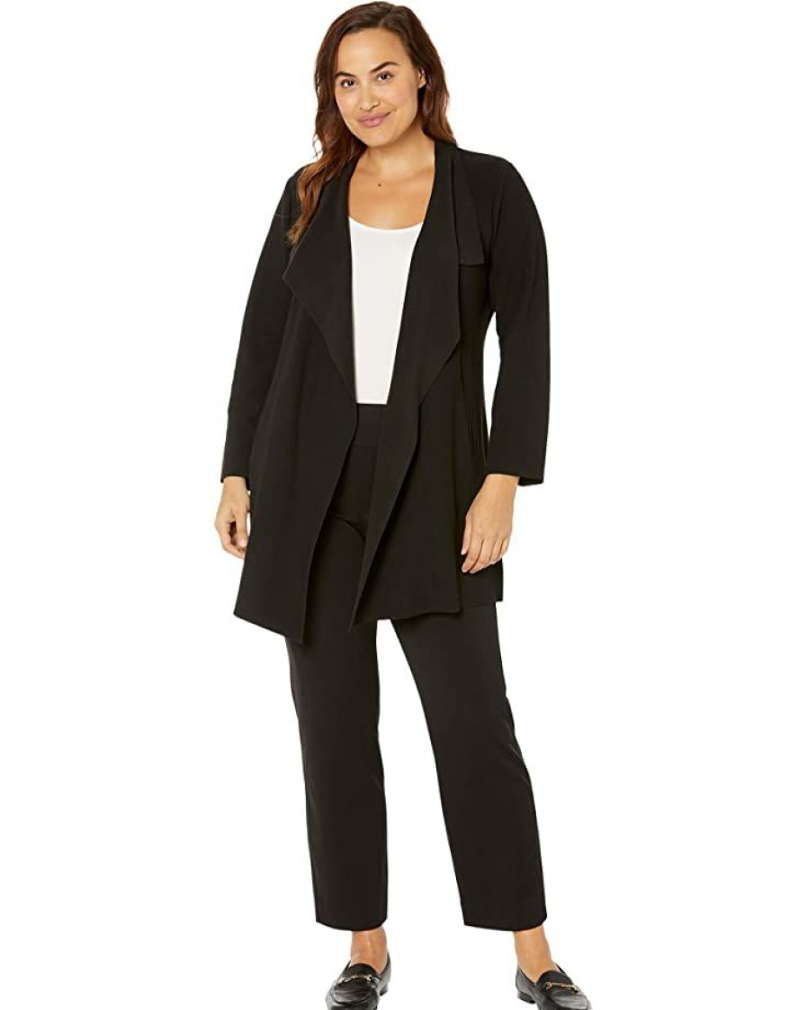 Clothing * | Nic+Zoe Coats & Outerwear Plus Size Lounge Around Jacket