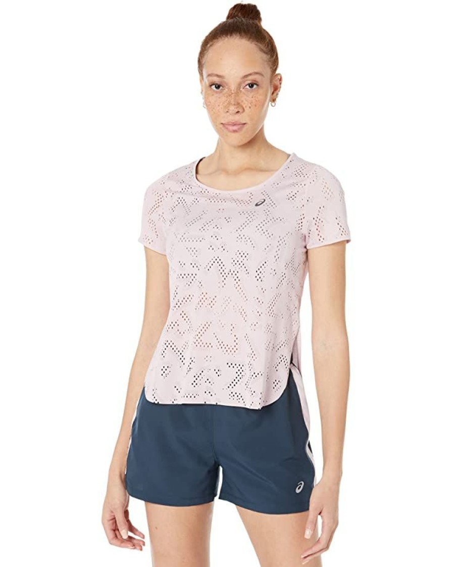 Clothing * | Asics Ventilate Actibreeze Short Sleeve Top | Shirts & Tops Barely Rose