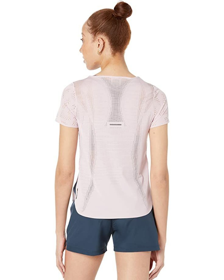 Clothing * | Asics Ventilate Actibreeze Short Sleeve Top | Shirts & Tops Barely Rose