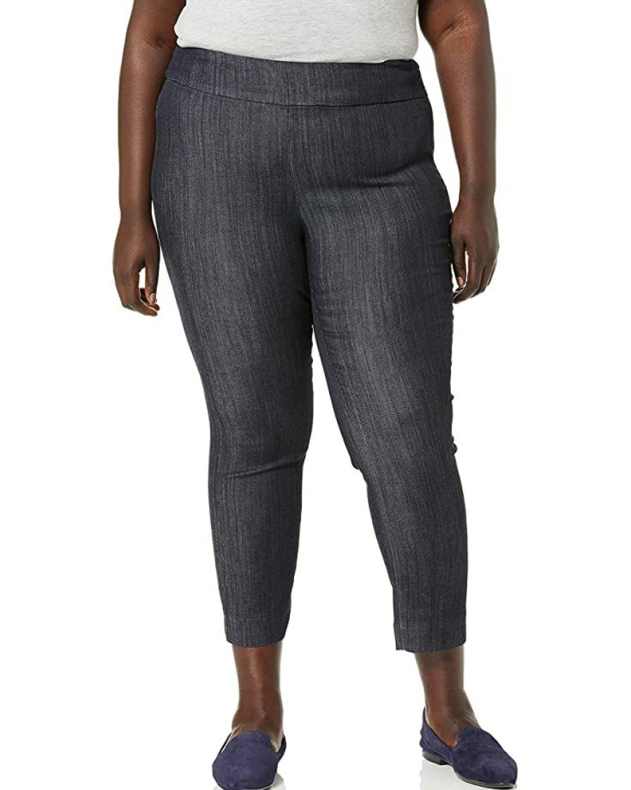 Clothing * | Jeans Nic+Zoe Women'S Plus Size All Day Denim Pant Midnight Wash