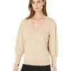 Clothing * | Nic+Zoe Sweaters Vital Femme Sweater Birch