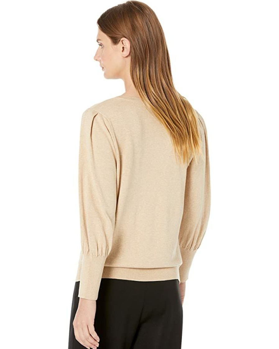 Clothing * | Nic+Zoe Sweaters Vital Femme Sweater Birch