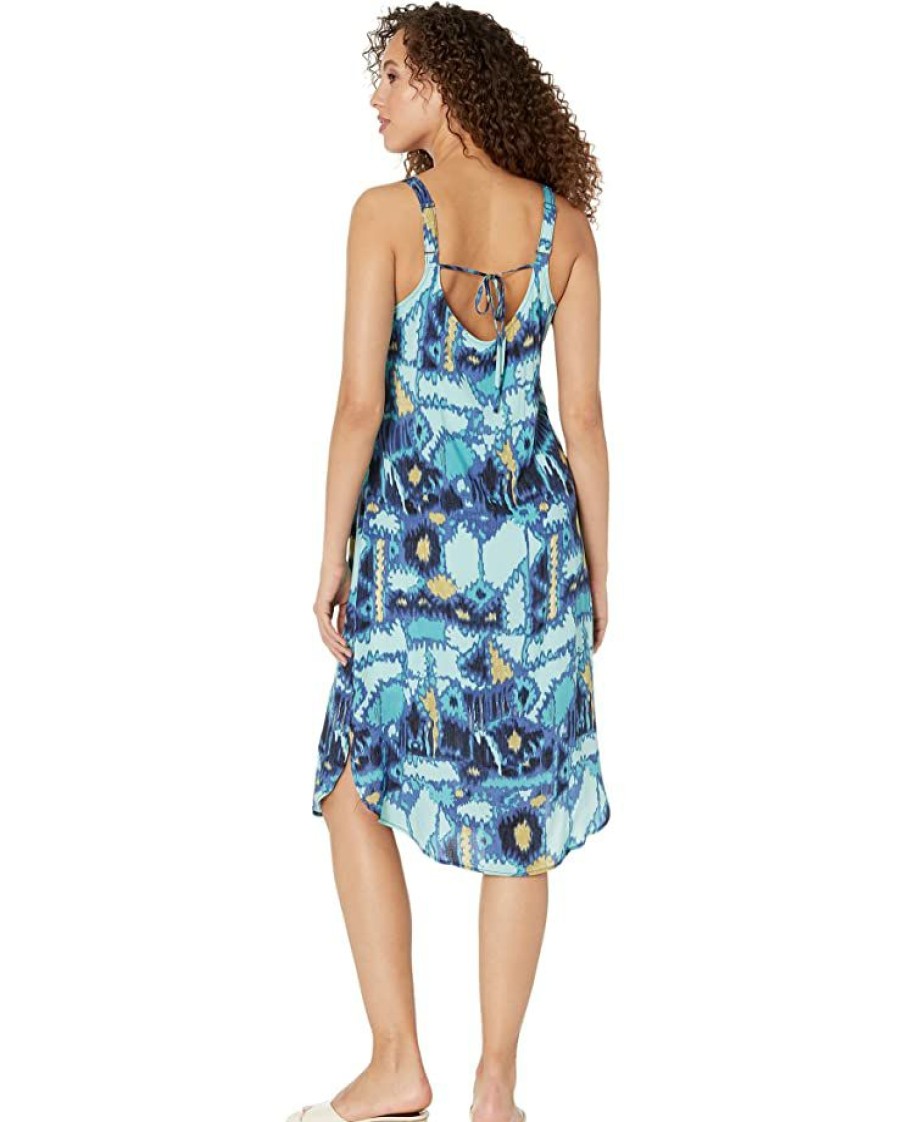 Clothing * | Nic+Zoe Dresses Summer Solstice Dress Blue Multi