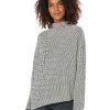 Clothing * | Nic+Zoe Sweaters Pixel Knit Sweater Black Multi