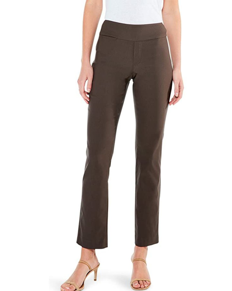 Clothing * | Nic+Zoe Wonderstretch Pocket Straight Leg Pants