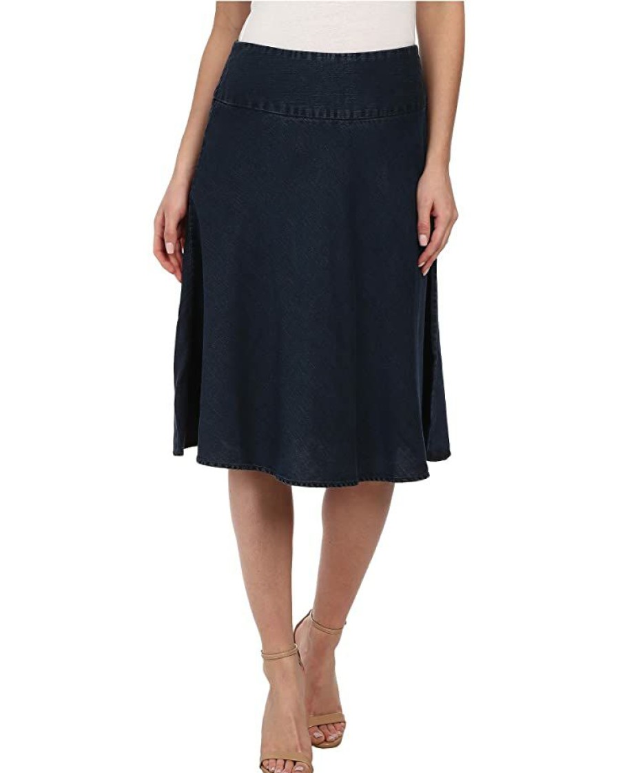 Clothing * | Nic+Zoe Skirts Summer Fling Skirt Indigo