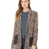 Clothing * | Nic+Zoe Coats & Outerwear Bark Mix Blazer Neutral Multi