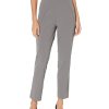 Clothing * | Pants Nic+Zoe Women'S Misses Tech Stretch Pant Tarnish