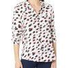 Clothing * | Shirts & Tops Nic+Zoe Women'S Spotted Shirt White Multi