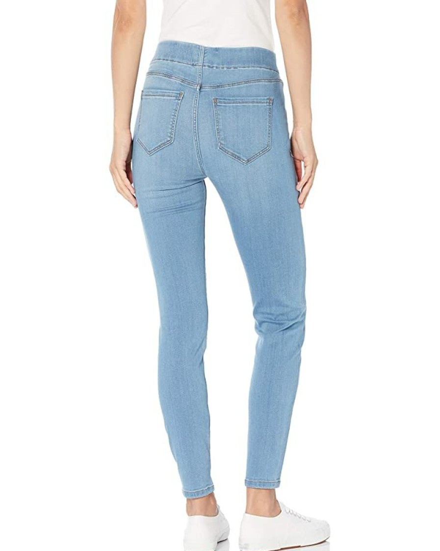 Clothing * | Jeans Nic+Zoe Women'S Misses Zoe Skinny Jean Blue Chill