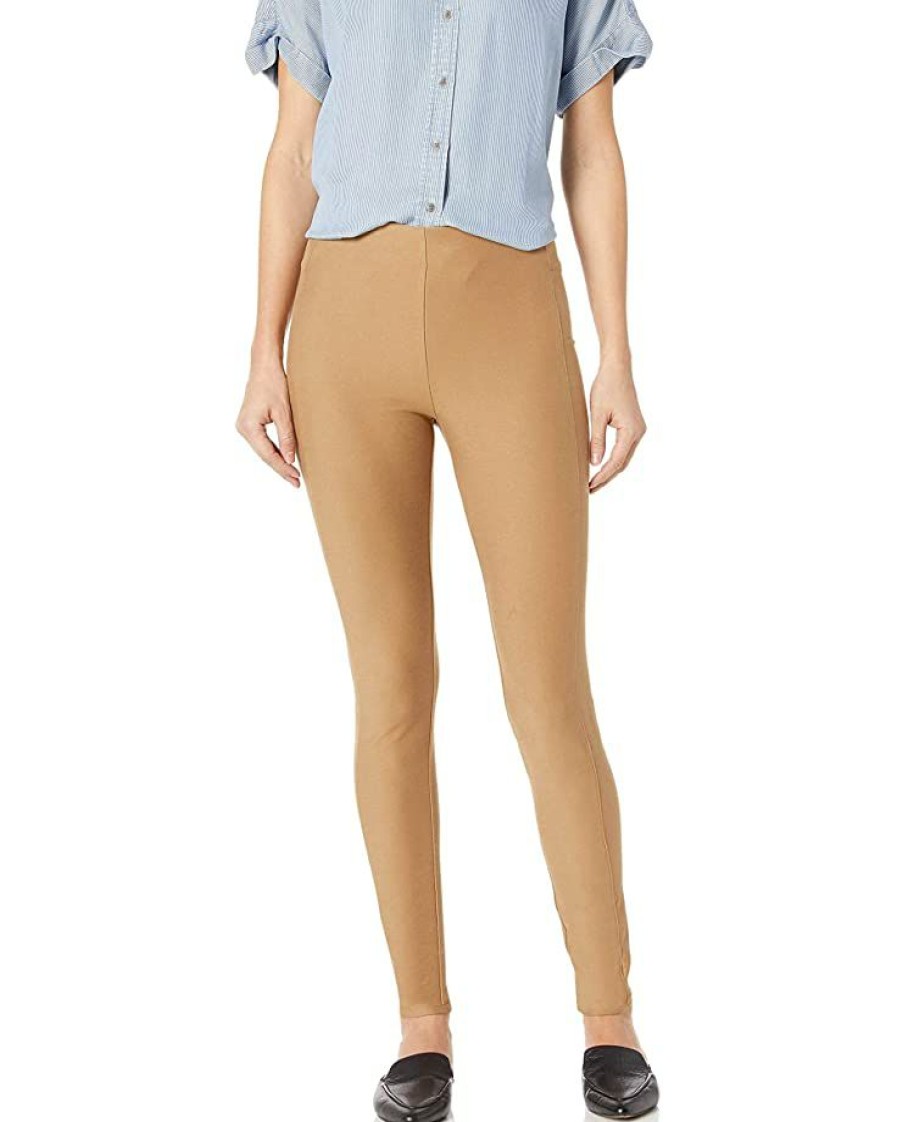 Clothing * | Jumpsuits & Rompers Nic+Zoe Women'S Knit Twill Jean Coppermine