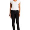 Clothing * | Nic+Zoe Petite Wonderstretch Jeans Black Onyx