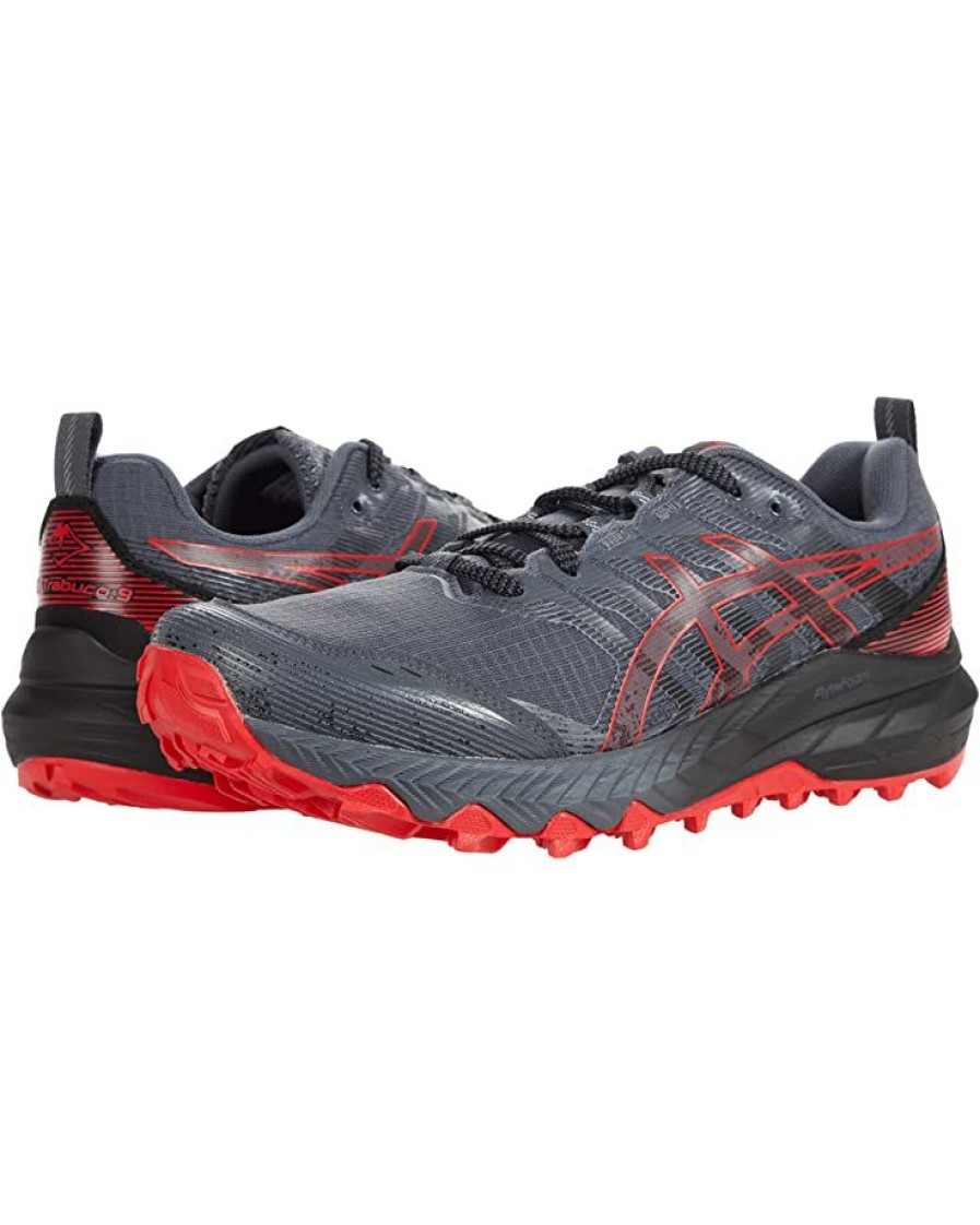 Shoes * | Asics Gel-Trabuco 9 | Sneakers & Athletic Shoes Carrier Grey/Electric Red