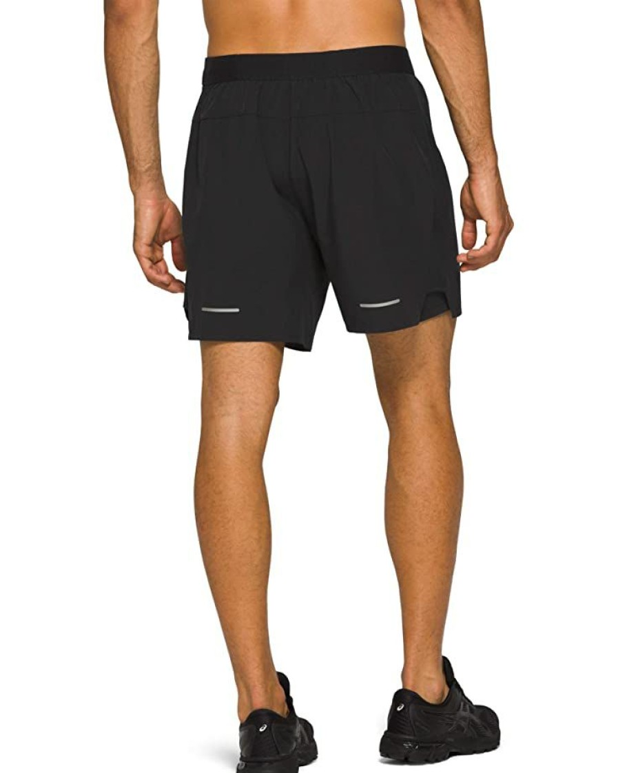 Clothing * | Asics Road 2-In-1 7 Shorts Performance Black