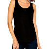 Clothing * | Nic+Zoe Shirts & Tops Petite Shirt Tail Perfect Tank Black Onyx