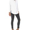 Clothing * | Shirts & Tops Nic+Zoe Women'S Tech Stretch Shirt Paper White