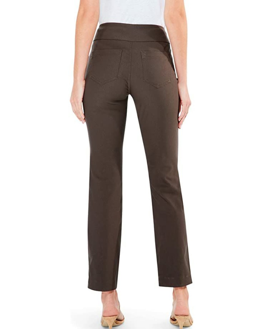 Clothing * | Nic+Zoe Petite Wonderstretch Pocket Straight Leg Pants