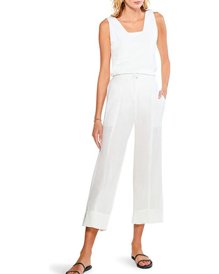 Clothing * | Nic+Zoe Petite Rumba Park Wide-Leg Pants Paper White